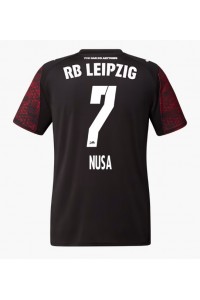 RB Leipzig Antonio Nusa #7 Voetbaltruitje 3e tenue 2025-26 Korte Mouw